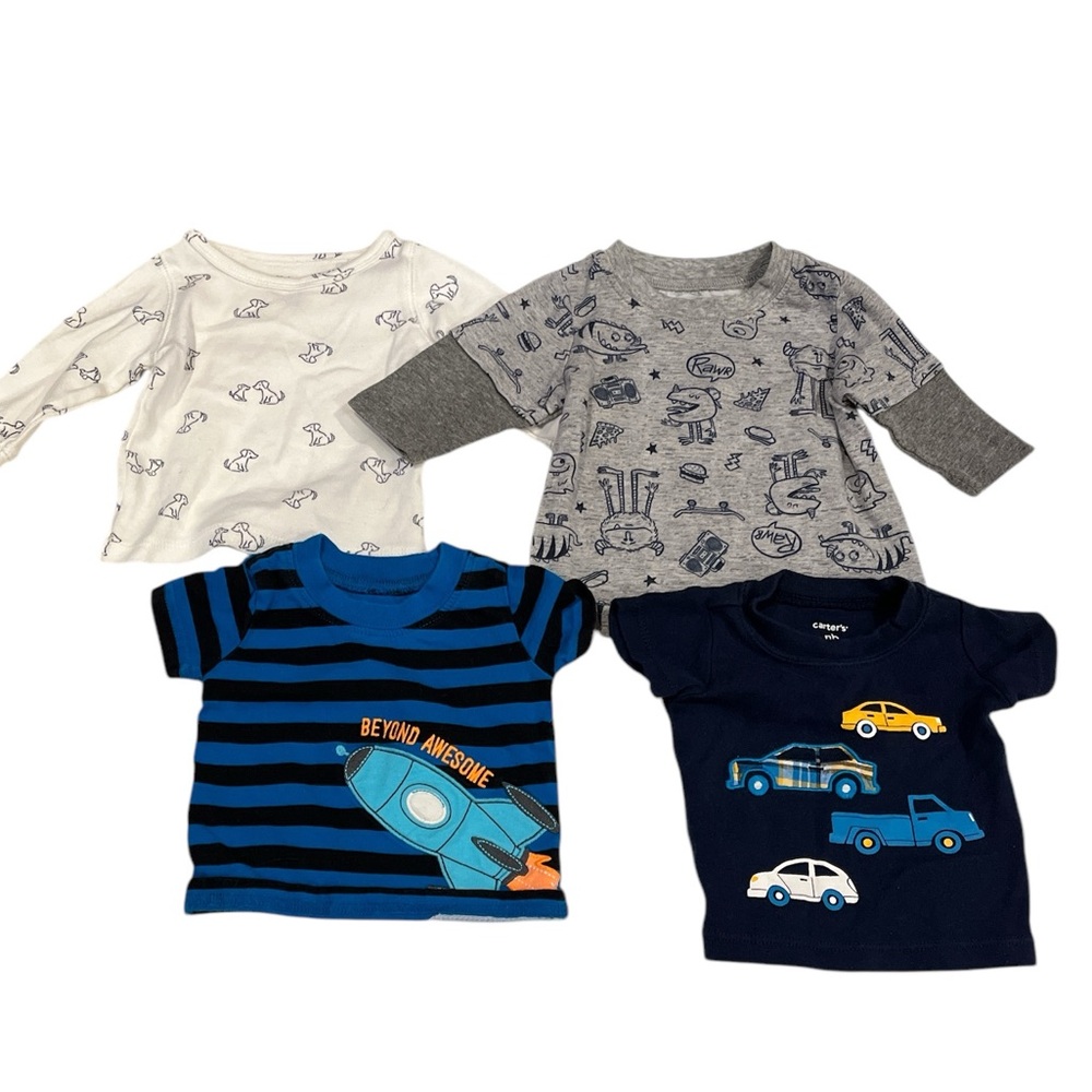Bundle of Newborn Shirts